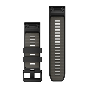 Pasek silikonowy black pebble QuickFit 26 mm do Fenix 6x/Fenix 7x/7x PRO/Fenix 8 51mm 2