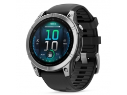 Fenix E Stal nierdzewna z czarnym paskiem