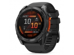 Fenix 8 51 mm AMOLED Slate gray z czarnym paskiem