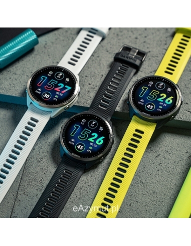 Forerunner 965 Czarny z szarą tytanową ramką