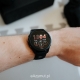 Forerunner 265 Czarna ramka i koperta z czarnym/jasnoszarym silikonowym paskiem