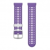Pasek silikonowy fioletowy Violet Quick Release do Coros Pace 3 22 mm