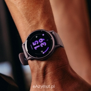 Vivoactive 5 Metaliczny aluminiowy bezel w kolorze orchid z kopertą w kolorze orchid i silikonowym paskiem 2