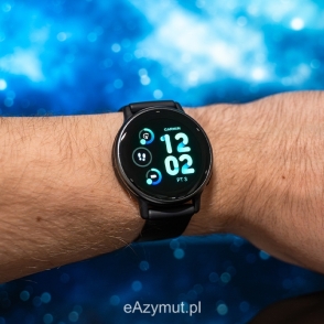 Vivoactive 5 Aluminiowy bezel w kolorze Slate z czarną kopertą i silikonowym paskiem 2