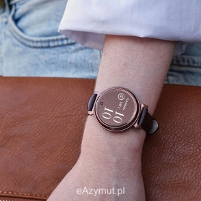 Lily 2 Classic Dark Bronze ze skórzanym paskiem w kolorze Mulberry 2