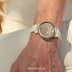 Lily 2 Cream Gold z paskiem silikonowym w kolorze Coconut 2