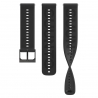 Pasek silikonowy Black Athletic 6 do zegarka Suunto S+M 22 mm