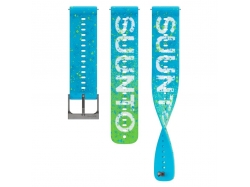 Pasek silikonowy Blue Athletic 6 do zegarka Suunto S+M 22 mm