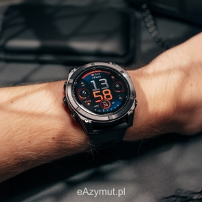 Fenix 8 51 mm AMOLED Sapphire Carbon grey DLC z Czarno-szarym paskiem 2