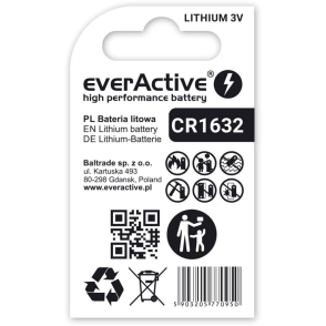 Bateria everActive CR1632 2