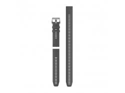 Pasek silikonowy slate grey QuickFit 22 mm (Zestaw nurkowy – 3 sztuki)