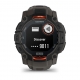 Instinct 3 – 50 mm, Solar Czarny z paskiem w kolorze Charcoal