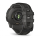 Instinct 3 – 50 mm, Solar Czarny z paskiem w kolorze Charcoal