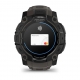 Instinct 3 – 50 mm, AMOLED Czarny z paskiem w kolorze Charcoal