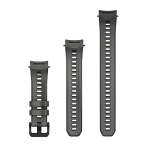 Pasek silikonowy w kolorze charcoal 20 mm do Instinct E (40 mm) 2