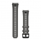 Pasek silikonowy w kolorze charcoal 22 mm do Instinct E (45 mm)