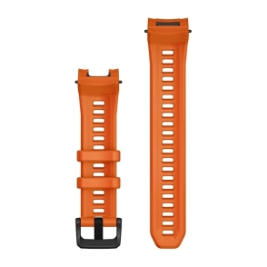 Pasek silikonowy w kolorze ember orange 22 mm do Instinct 3 (45 mm) 2