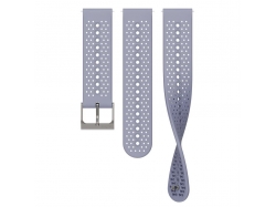 Pasek silikonowy Szary Athletic 1 do zegarka Suunto S+M 22 mm