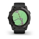 Fenix 7X Pro Sapphire Solar Carbon Gray DLC Titanium z czarnym paskiem
