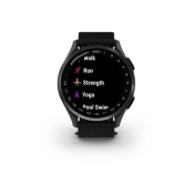 Approach S50 Slate z czarnym nylonowym paskiem ComfortFit