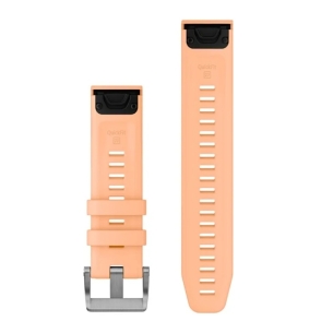 Pasek silikonowy Shell Pink QuickFit do Descent G1/G2 22 mm (Zestaw nurkowy - 3 części) 2