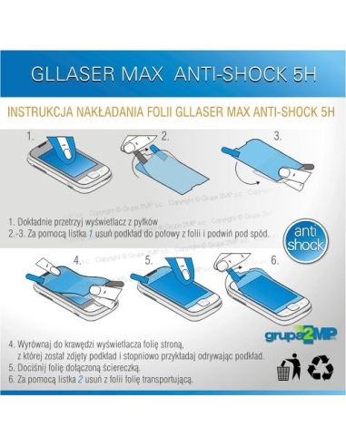 Folia ochronna Gllaser Anti-Shock 5H