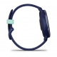 Vivoactive 5 Metaliczny aluminiowy bezel w kolorze Navy z kopertą w kolorze Navy i silikonowym paskiem
