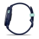 Vivoactive 5 Metaliczny aluminiowy bezel w kolorze Navy z kopertą w kolorze Navy i silikonowym paskiem
