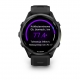 Forerunner 970 Tytanowy w kolorze carbon grey (DLC) i czarno-szarym paskiem