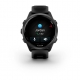 Forerunner 570 42 mm Aluminiowy w kolorze Slate Grey z półprzezroczystym paskiem w kolorze Black