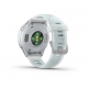 Forerunner 570 42 mm Aluminiowy w kolorze Cloud Blue z półprzezroczystym paskiem w kolorze Whitestone/Cloud Blue