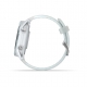 Forerunner 570 42 mm Aluminiowy w kolorze Cloud Blue z półprzezroczystym paskiem w kolorze Whitestone/Cloud Blue
