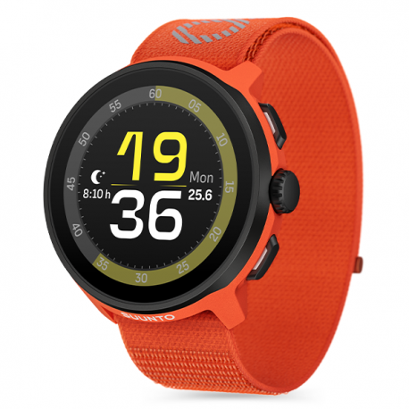 Suunto Race Run Coral Orange