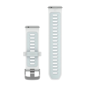 Pasek silikonowy Whitestone z zapięciem Silver QuickRelease do Forerunner 165/245/570 20 mm 2