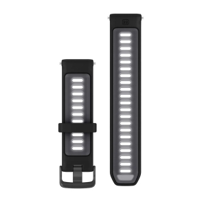 Pasek silikonowy Black z zapięciem Slate QuickRelease do Forerunner 745/955/965/970 22 mm 2