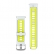 Pasek silikonowy Whitestone/Amp Yellow z zapięciem Silver QuickRelease do Forerunner 745/955/965/970 22 mm