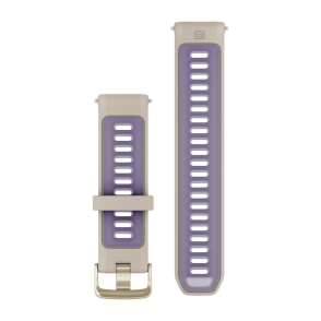 Pasek silikonowy półprzezroczysty French Grey/Indygo z zapięciem Soft Gold QuickRelease do Forerunner 745/955/965/970 22 mm 2