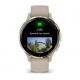 Venu 3S Bezel ze stali nierdzewnej w kolorze soft gold z kopertą w kolorze french gray i silikonowym paskiem