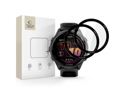 Szkło hybrydowe Tech-Protect Glass Flex+ 2-Pack Garmin Vivoactive 6 Black