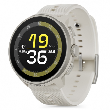 Suunto Run Frost Gray z silikonowym paskiem