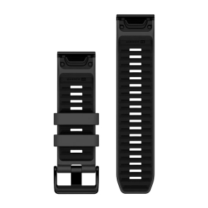 Pasek silikonowy w kolorze Black/Graphite QuickFit do Fenix 8 PRO 26 mm 2