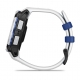 Widok z boku: Garmin Instinct 3 45mm Solar Whitestone/Bolt Blue 