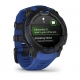 Instinct 3 45 mm AMOLED Black z paskiem w kolorze Bolt Blue/Black