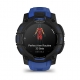 Instinct 3 45 mm AMOLED Black z paskiem w kolorze Bolt Blue/Black