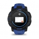 Instinct 3 45 mm AMOLED Black z paskiem w kolorze Bolt Blue/Black