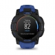 Instinct 3 45 mm AMOLED Black z paskiem w kolorze Bolt Blue/Black