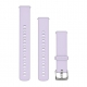 Pasek silikonowy w kolorze Periwinkle z zapięciem Silver QucikRelease 18 mm