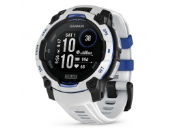 Instinct 3 45 mm Solar Whitestone z paskiem w kolorze Whitestone/Bolt blue