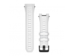 Pasek silikonowy w kolorze Whitestone z polimerową klamrą 26 mm