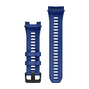 Pasek silikonowy w kolorze Bolt Blue z polimerową klamrą 26 mm 2
